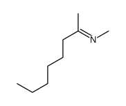 N-(1-Methylheptylidene)methylamine Structure