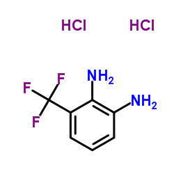 3-(Trifluoromethyl)-1,2-benzenediamine dihydrochloride Structure