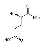 (R)-4,5-二氨基-5-氧代戊酸结构式