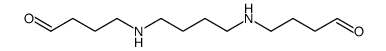 4-[4-(4-oxobutylamino)butylamino]butanal结构式