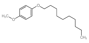1-(4-methoxyphenoxy)decane结构式