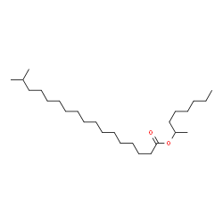 METHYLHEPTYL ISOSTEARATE Structure