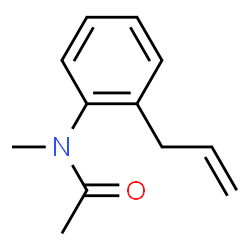 Acetamide,N-methyl-N-[2-(2-propenyl)phenyl]- (9CI) structure