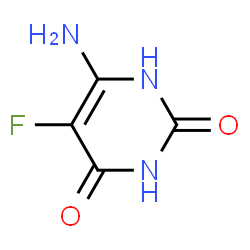 2,4(1H,3H)-Pyrimidinedione, 6-amino-5-fluoro- (9CI)结构式