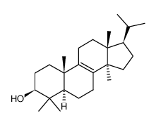 (3S,5S,10S,13R,17R)-4,4,10,13,14-pentamethyl-17-propan-2-yl-2,3,5,6,7, 11,12,15,16,17-decahydro-1H-cyclopenta[a]phenanthren-3-ol结构式