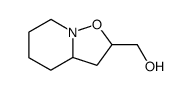 2-hydroxymethylhexahydro-2H-isoxazolo(2,3-a)pyridine结构式