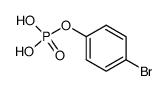 Phosphoric acid 4-bromophenyl ester Structure