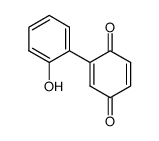 2-(2-Hydroxyphenyl)-2,5-cyclohexadiene-1,4-dione结构式