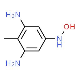 1,3,5-Benzenetriamine,N5-hydroxy-2-methyl-结构式