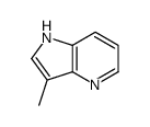 3-甲基-1H-吡咯并[3,2-b]吡啶结构式
