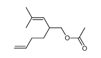 Isomyrcenyl acetate Structure