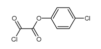 oxalyl monochloride 4-chlorophenyl ester结构式