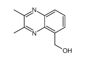 5-Quinoxalinemethanol,2,3-dimethyl-(9CI) structure
