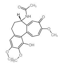 1-Demethylcolchicine结构式