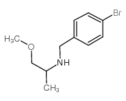 N-[(4-bromophenyl)methyl]-1-methoxypropan-2-amine picture