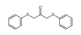 1,3-bis(phenylthio)propan-2-one Structure