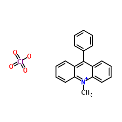 10-Methyl-9-phenylacridinium perchlorate Structure