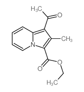 ethyl 1-acetyl-2-methyl-indolizine-3-carboxylate picture