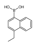 Boronic acid, (4-ethyl-1-naphthalenyl)- (9CI) structure