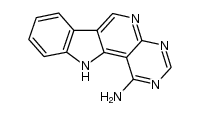 1-aminopyrimido-[4,5-c]-γ-carboline Structure