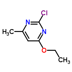 2-Chloro-4-ethoxy-6-methylpyrimidine structure