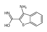 3-氨基-苯并[b]噻吩-2-羧酰胺结构式