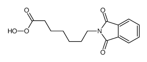 7-(1,3-dioxoisoindol-2-yl)heptaneperoxoic acid Structure