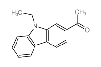 1-(9-ethylcarbazol-2-yl)ethanone结构式