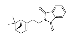 6,6-Dimethyl-2-(2-phthalimidoethyl)-2-norpinen Structure