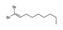 1,1-dibromonon-1-ene Structure