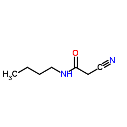 N-Butyl-2-cyanoacetamide structure
