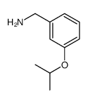 (3-Isopropoxyphenyl)methanamine Structure
