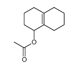 acetic acid-(1,2,3,4,5,6,7,8-octahydro-[1]naphthyl ester) Structure