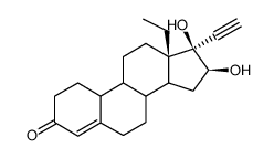 16β-Hydroxy Norgestrel结构式