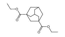adamantane-1,3-dicarboxylic acid diethyl ester Structure