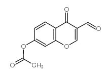 3-甲酰基-4-氧代-4H-苯并吡喃-7-基乙酸酯图片