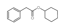 Benzeneacetic acid,cyclohexyl ester结构式