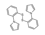 bis(2-N-pyrrolylphenyl) disulfide结构式