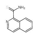 异喹啉-1-碳硫酰胺结构式