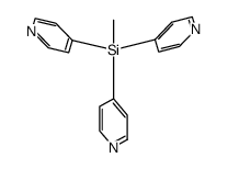 tris(4'-pyridyl)methylsilane Structure