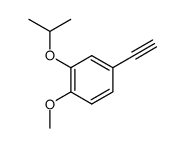 4-ethynyl-2-isopropoxy-1-methoxybenzene结构式