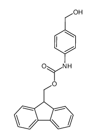 (9H-Fluoren-9-yl)methyl (4-(hydroxymethyl)phenyl)carbamate structure