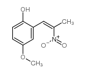 4-methoxy-2-(2-nitroprop-1-enyl)phenol Structure