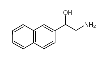 2-AMINO-1-(2-NAPHTHYL)-1-ETHANOL结构式