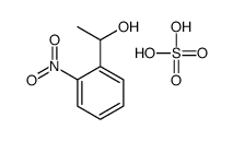 1-(2-nitrophenyl)ethanol,sulfuric acid结构式
