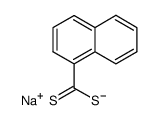sodium dithio-1-naphthoate Structure
