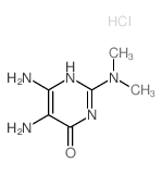 4(3H)-Pyrimidinone,5,6-diamino-2-(dimethylamino)-, hydrochloride (1:2) picture