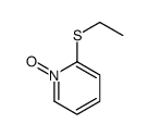 2-ethylsulfanyl-1-oxidopyridin-1-ium结构式