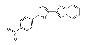 2-[5-(4-nitrophenyl)furan-2-yl]imidazo[1,2-a]pyridine结构式