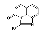4H-Imidazo[4,5,1-ij]quinoline-2,4(1H)-dione(9CI) structure